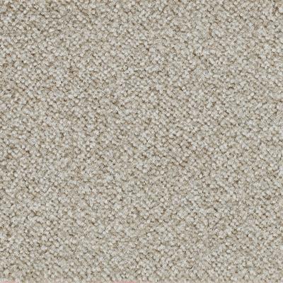 Teppichboden BODENMEISTER "Juno, Velours - meliert, Made in Belgium", grau (hell, grau beige), B:400cm H:8,5mm L:550cm, Polyamid, Teppiche, Wohnzimmer, Schlafzimmer, Kinderzimmer, Breite 400/500 cm Image