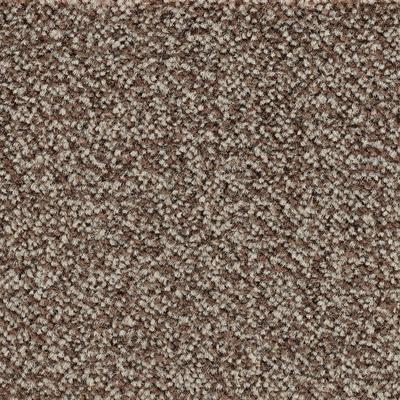 Teppichboden BODENMEISTER "Juno, Velours - meliert", braun (dunkel, braun), B:400cm H:8,5mm L:300cm, Polyamid, Teppiche,