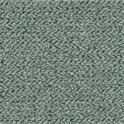Teppichboden VORWERK "Passion 1091 (Metro), Schlinge - Uni Farben, Made in Germany", grün (grün türkis mint), B:500cm H:6,3mm L:400cm, Polyamid, Teppiche, Wohnzimmer, Schlafzimmer, Kinderzimmer, Breite 400/500 cm