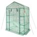 VEVOR Hobby Greenhouse Polyethylene Film/Steel in Gray/Green | 80.7 H x 55.5 W x 29.3 D in | Wayfair ZXJZWSFMTCGLSKFP5V0