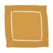 Canora Grey Rowles Hemstitched Border Dinner 20" Napkin Polyester in Yellow | 6" W x 6" D | Wayfair 5A3E8C1558B84F67A424BCC3627FF091