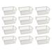 Rebrilliant Small Plastic Basket Set Plastic in White | 4.25 H x 11.5 W x 7.75 D in | Wayfair 3746DD1D40164CD59EF44AD5146AC93A