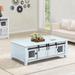 Cottage Creek Stockton Coffee Table Wood in White | 21 H x 52 W x 32 D in | Wayfair 4090-8002