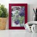 Red Barrel Studio® Florus Garden Wild Things I Framed On Paper Graphic Art Paper in Black/Blue/Green | 9 H x 7 W x 1 D in | Wayfair