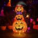 The Holiday Aisle® 6 Pack Light up Halloween Jack-o'-Lantern Decorative Pumpkin | 12 H x 6 W x 6 D in | Wayfair 934113581E314B15AA08C9D2C87690BC