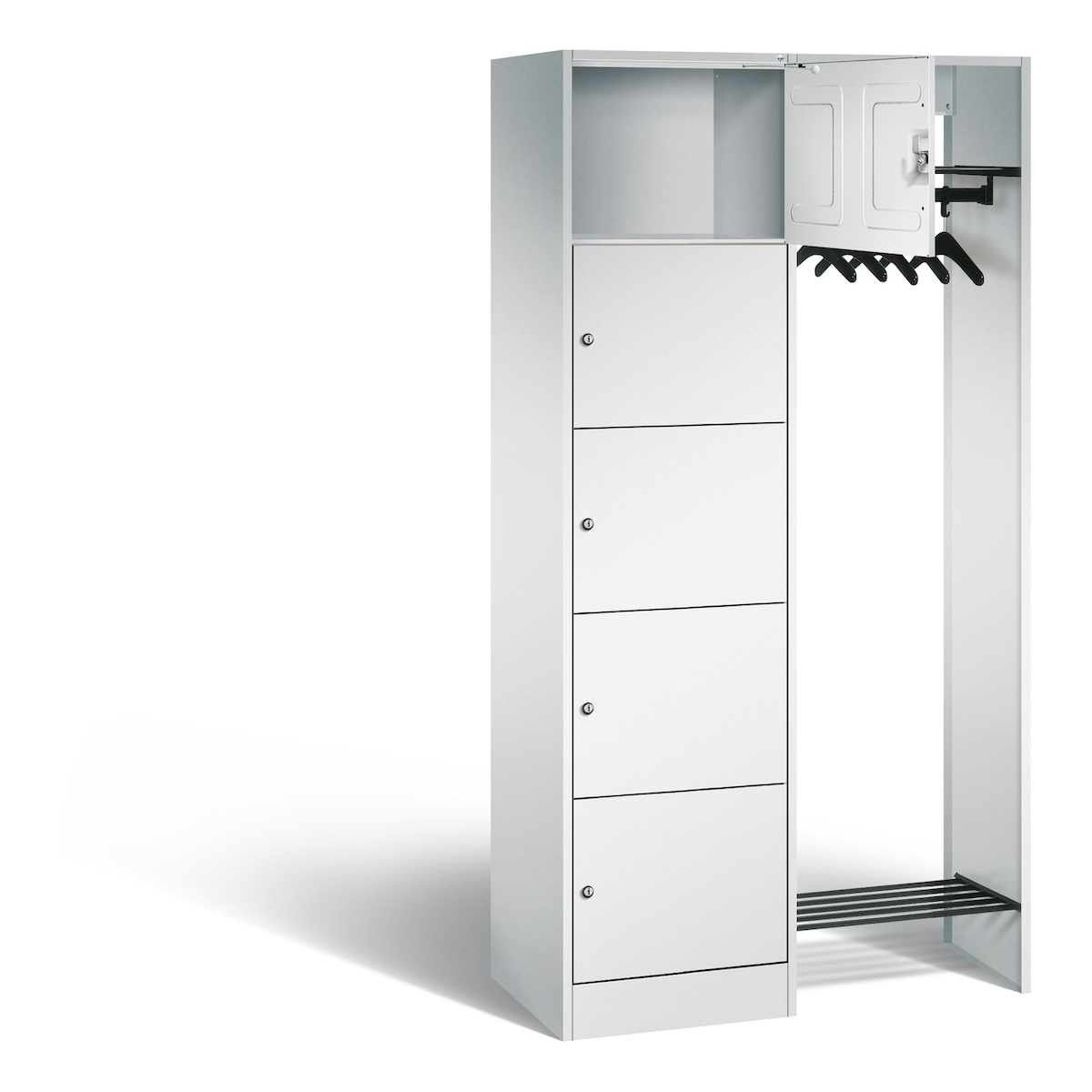 C+P Offene Garderobe Serie 8070, H1950xB960xT480mm Image