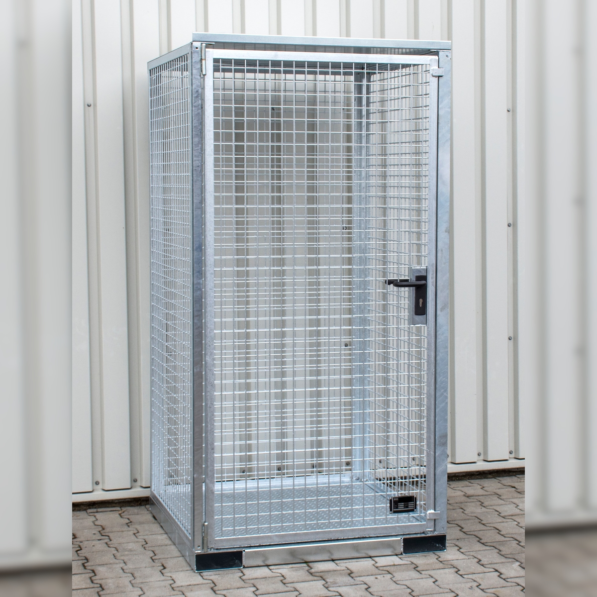 Gasflaschen Container E T M0 feuerverzinkt Umwelt Lagertechnik Image