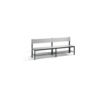 C+P Sitzbank mit Rückenlehne, Basic Plus, H796xB1960xT407mm Image