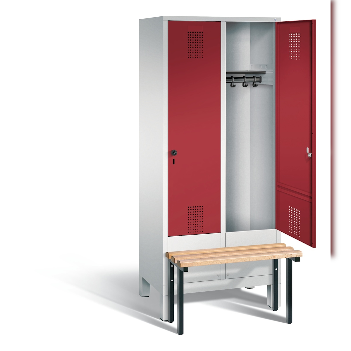 C+P Garderobenschrank Evolo, H1850xB810xT815mm Image