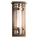 Hubbardton Forge Banded 25 Inch Tall Outdoor Wall Light - 305999-1016