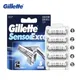 Gillette Sensor Excel Razor Blades Shaving Blades Double Layer Replace Heads for men's Sensor Excel