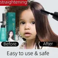 Hair Straightening Cream And Comb Set Nourishing No Hurting Repair Damaged Hair Keratin Smooth Care