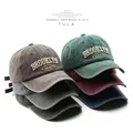 2023 High Quality Brooklyn Embroidery Snapback Hat for Men Vintage Black Green Washed Baseball Caps