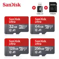 Original SanDisk Ultra UHS-1 A1 Memory Card 32GB 64GB 128GB 256GB 512GB 100MB/s Microsd card Class10