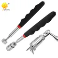 Telescopic Magnetic Pen Mini Portable Magnet Pick Up Tool with LED Light Extendable Pickup Rod Stick