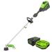 Greenworks 60V 16 Cordless Battery String Trimmer (Attachment Capable) with 4.0Ah Battery & Charger