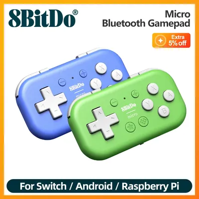 8bitdo Micro manette Bluetooth de poche switch nintendo accessories mini manette de jeu pour