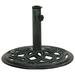 Irfora Umbrella Base Green 17.3 x17.3 x12.2 Cast Iron