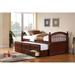 Coaster Furniture Norwood Chestnut Twin Captain's Bed with Trundle and Drawers