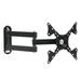 Universal Screen Rack Wall Mount Bracket Rotation TV Support Full Motion TV Mount Black Suitable for 18.37-41.99Inches Screen Black (Extension)