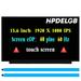 HPDELGB Screen Replacement 14.0 for Lenovo Thinkpad P14S 20S4 Series LCD Display Panel 1920x1080 40 pin 60 Hz Touch Screen