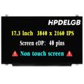 HPDELGB Screen Replacement 17.3 for Acer Predator 17X GX-792-78VQ LCD Digitizer Display Panel UHD 3840x2160 IPS 40 Pins 60 Hz Non-Touch Screen