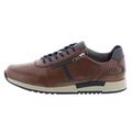 Sioux Herren Rojaro-714 Sneaker, Cognac, 42 EU