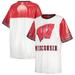 Women's Gameday Couture White Wisconsin Badgers Chic Full Sequin Jersey Dress