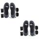 Healeved 2 Pairs Carbon Fiber Insole Thermal Insole Heated Insoles Electric Heater