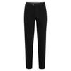 Stoffhose BRÜHL "Milano II", Herren, Gr. 31, Untersetzte Größen, schwarz, 78% Baumwolle, 21% Polyester, 1% Elasthan, unifarben, casual, lang, Hosen, in Stretch-Denim