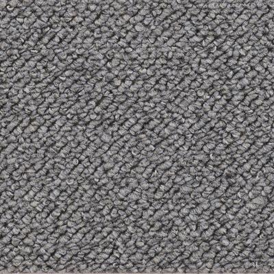 Teppichboden VORWERK "Passion 1091 (Metro), Schlinge - Uni Farben, Made in Germany", grau (grau blau), B:400cm H:6,3mm L:900cm, Polyamid, Teppiche, Wohnzimmer, Schlafzimmer, Kinderzimmer, Breite 400/500 cm Image