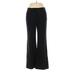 BCX Dress Pants - Mid/Reg Rise: Black Bottoms - Women's Size 11