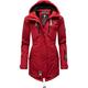 Marikoo Funktionsmantel Damen rot, XL