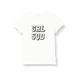TOM TAILOR Mädchen T-Shirt mit Schriftzug 1030743, Weiß, 140