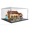 Display Case Storage Box for LEGO 71006 The Simpsons House Building Kit Blocks Bricks-Not include Lego Model