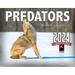 2024 Predators Wall Calendar 16-Month X-Large Size 14x22 Best Cougar Coyote Calendar by The KING Company-Monster Calendars