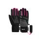 Skihandschuhe REUSCH "Travis GORE-TEX Junior" Gr. 4, pink (pink, schwarz) Kinder Handschuhe Accessoires