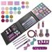 Washable Kids Makeup Kit for Girls Including Brushes Eye Shadows Lipstick (Real Makeup) Christmas Gift(Pink)