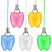 NUOLUX 5Pcs Tooth Saver Necklaces Tooth Holders Case Box Portable Tooth Container for Kids Children Girls Boys