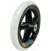 8 X 1 CASTER WHEEL W 2 1/8 HUB.GREY TIRE AND 7/16 BEARINGS. PRICE FOR A SET OF 2.0