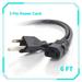 KONKIN BOO AC IN Power Cord Outlet Socket Plug Cable Lead Replacement For Rane TTM56S TTM 56S Professional DJ Mixer (Not fit TTM 56)