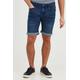 Jeansshorts BLEND "BLEND BHBendigo" Gr. x l, US-Größen, blau (denim dark blue) Herren Jeans Shorts