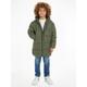 Parka CALVIN KLEIN JEANS "ESSENTIAL PARKA PUFFER" Gr. 12 (152), grün (khaki) Jungen Jacken Winterjacken