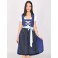 Dirndl JCC "31023115" Gr. 40, Normalgrößen, blau (navy) Damen Kleider Dirndl Trachtenkleider