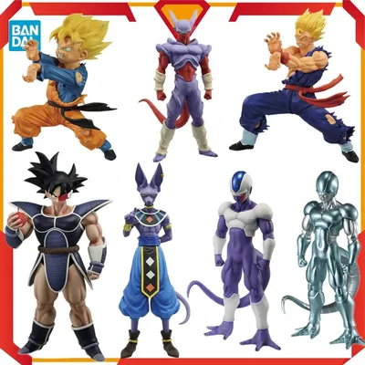 Danemark nai-Figurine de Dessin Animé Dragon Ball Z Ichiban Kuji Son Gohan Goten Turles Cooler