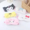 Lovely Sanrio Eye Mask Sleeping Girl Cartoon Anime Cinnamoroll Plush Cute Hello Kitty Eye Mask Girls