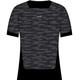 Icebreaker ZoneKnit T-Shirt Graphite/Black/AOP S