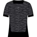 Icebreaker ZoneKnit T-Shirt Graphite/Black/AOP XXL