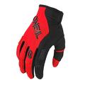 O'NEAL | Fahrrad- & Motocross-Handschuhe | MX MTB FR Downhill | Passform, Luftdurchlässiges Material | Element Glove RACEWEAR V.24 | Erwachsene | Schwarz Rot | Größe S