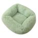 Gespout Plush Square Pet Bed Large Medium and Small Dog Sleep Bed in Autumn and Winter Dog Bed Cat Bed Pet Mat fruit green L